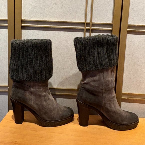 Kennel & Schmenger 4" Suede Platform Boots - EUR 40 - Picture 3 of 10